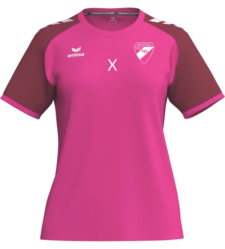 Wings Trikot / Logo und Rückenschriftzug gebogen